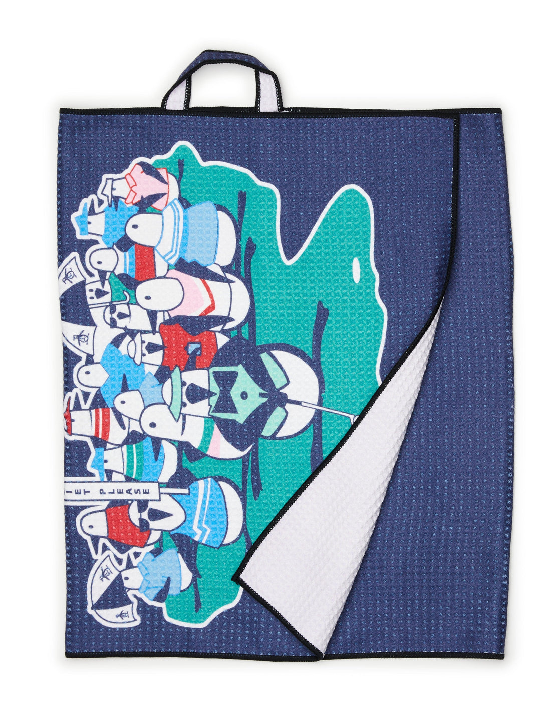 Waffle Pete Golf Towel