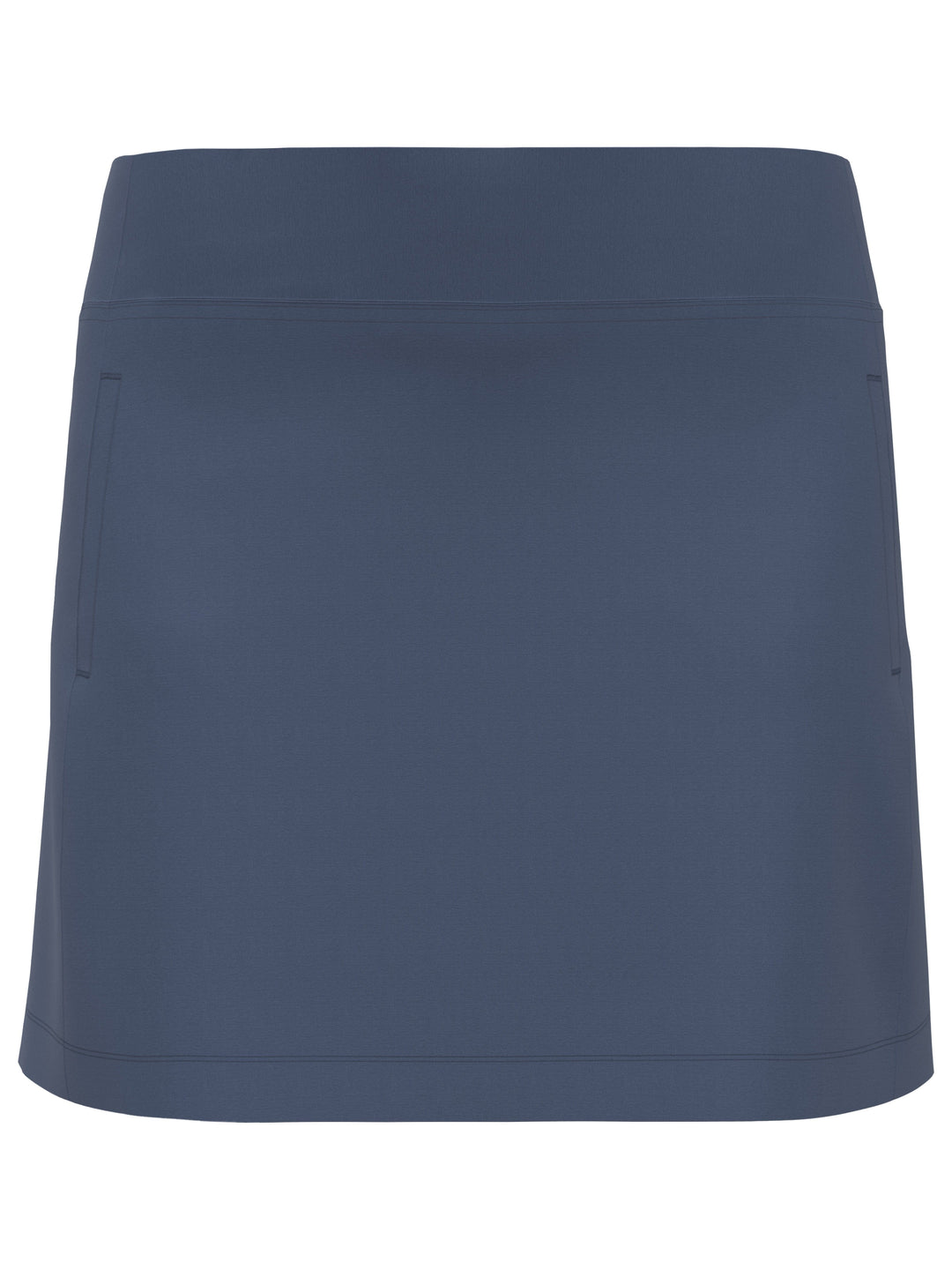 16" Tummy Control Solid Airflux Golf Skort (Vintage Indigo) 