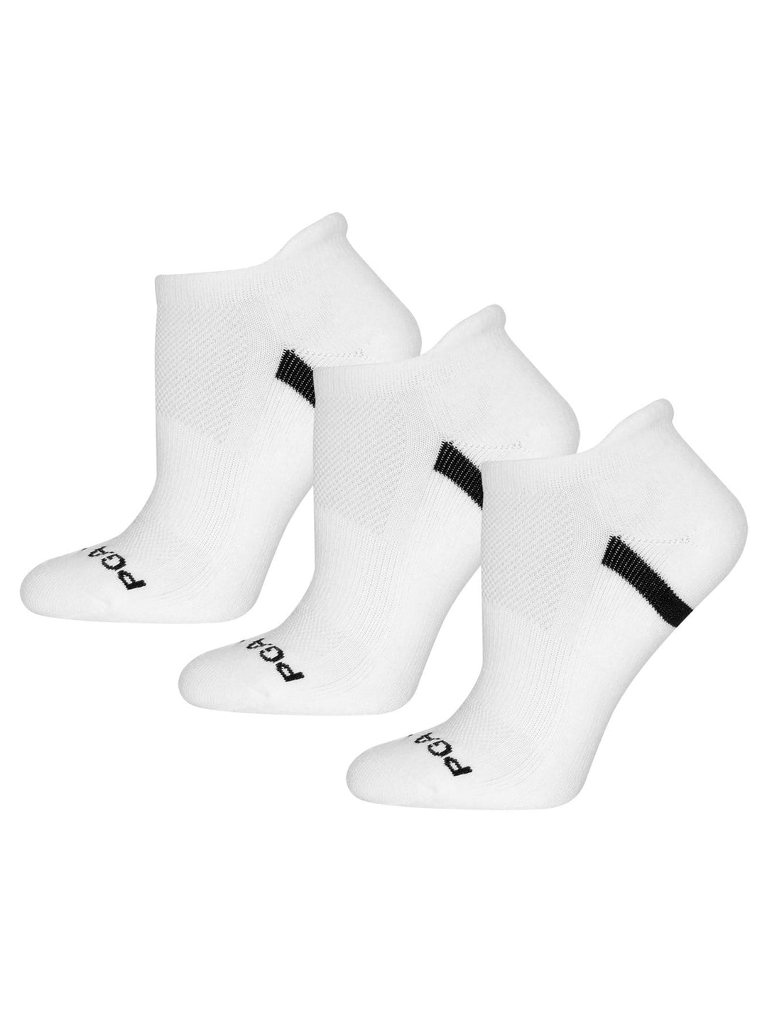 Women's 3-Pack No Show With Heel Pad