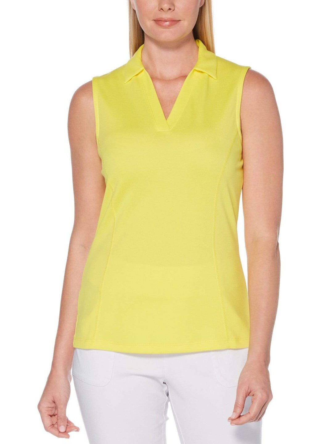 Women's AirFlux™ Solid Sleeveless Golf Polo