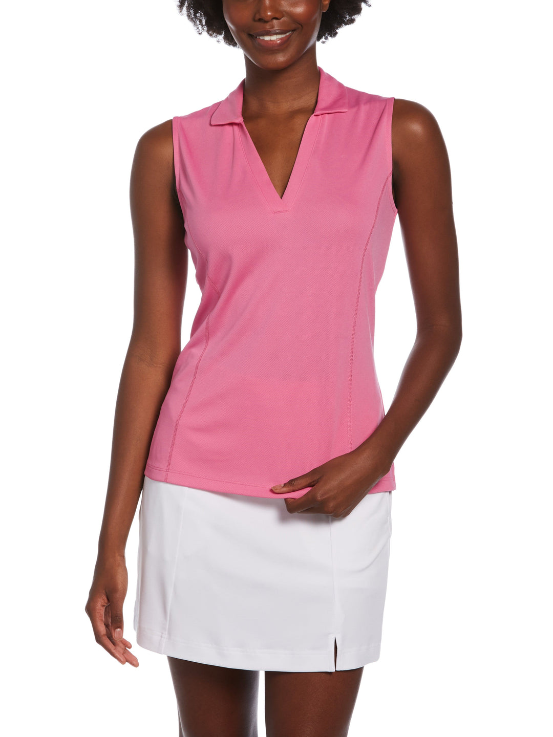 Women's AirFlux™ Solid Sleeveless Golf Polo