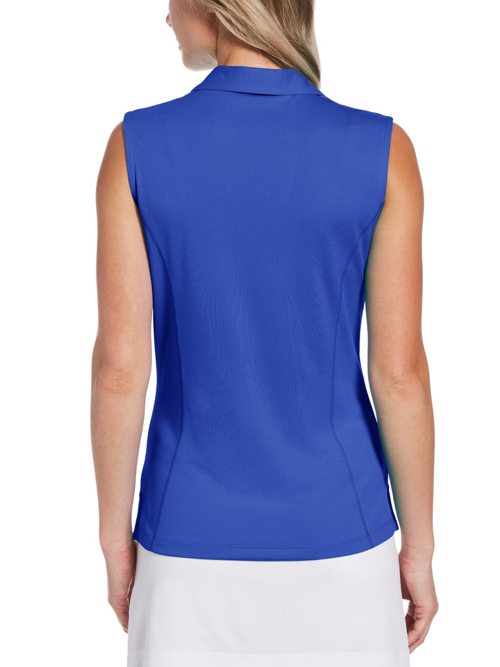 Women's AirFlux™ Solid Sleeveless Golf Polo