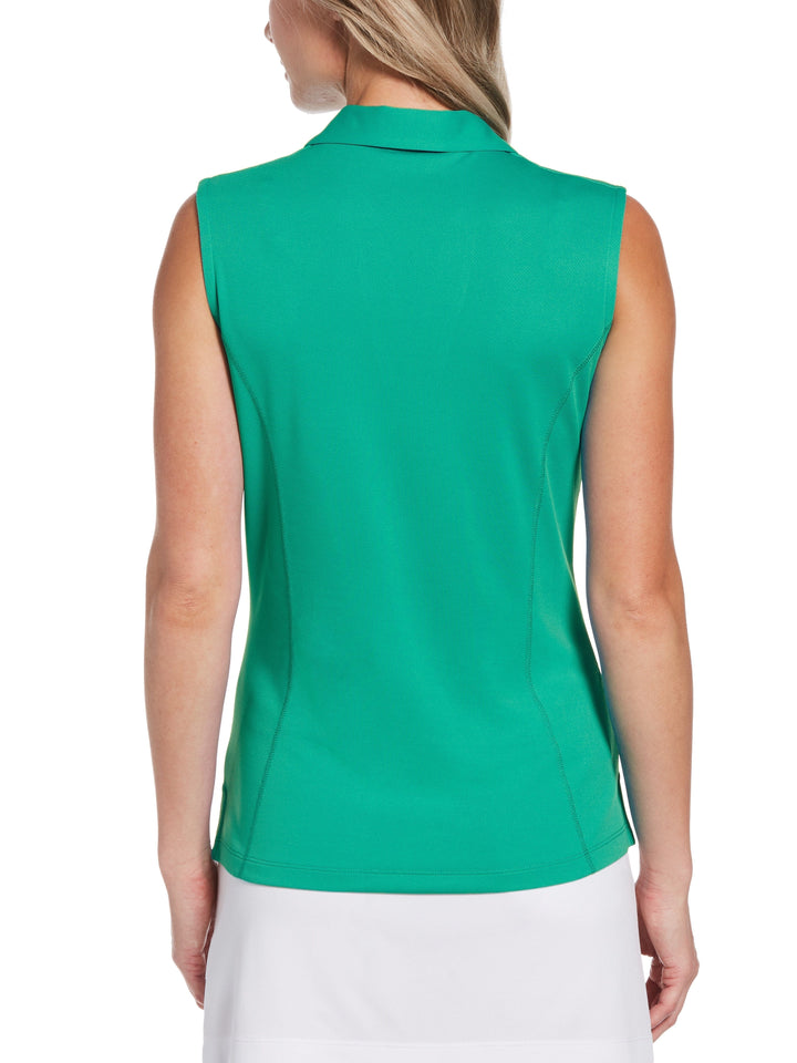 Women's AirFlux™ Solid Sleeveless Golf Polo