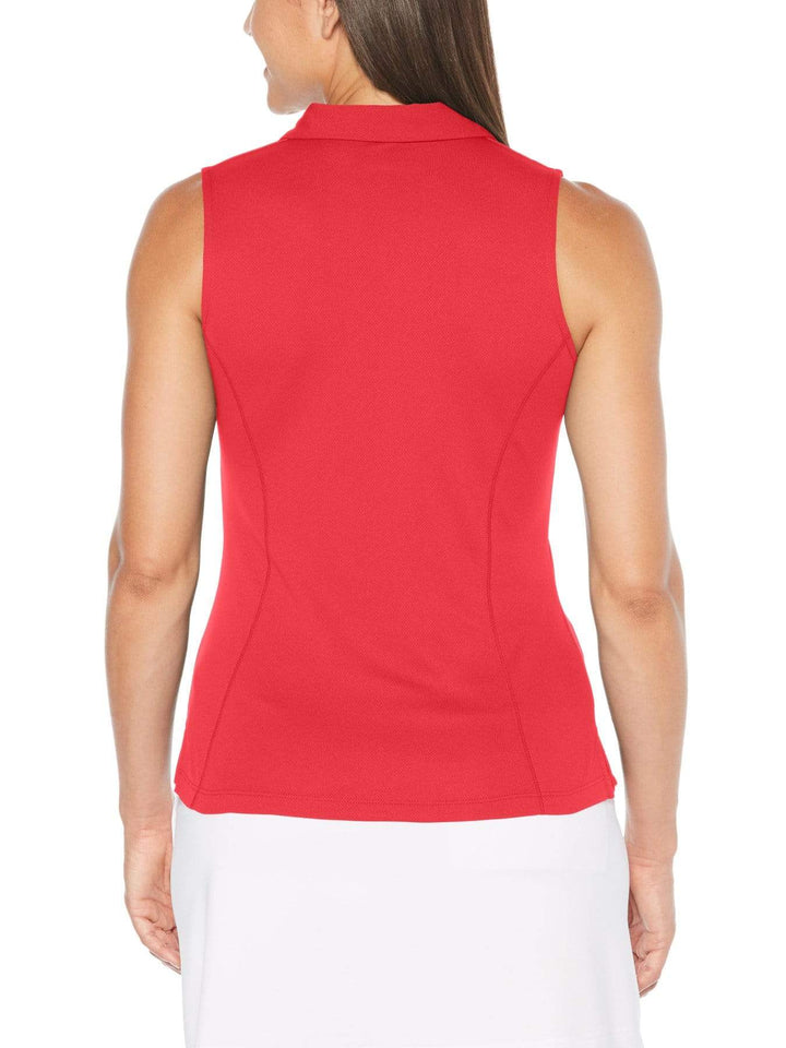 Women's AirFlux™ Solid Sleeveless Golf Polo