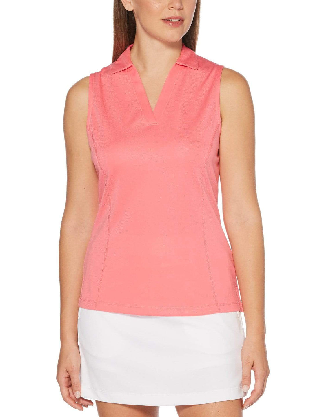 Women's AirFlux™ Solid Sleeveless Golf Polo