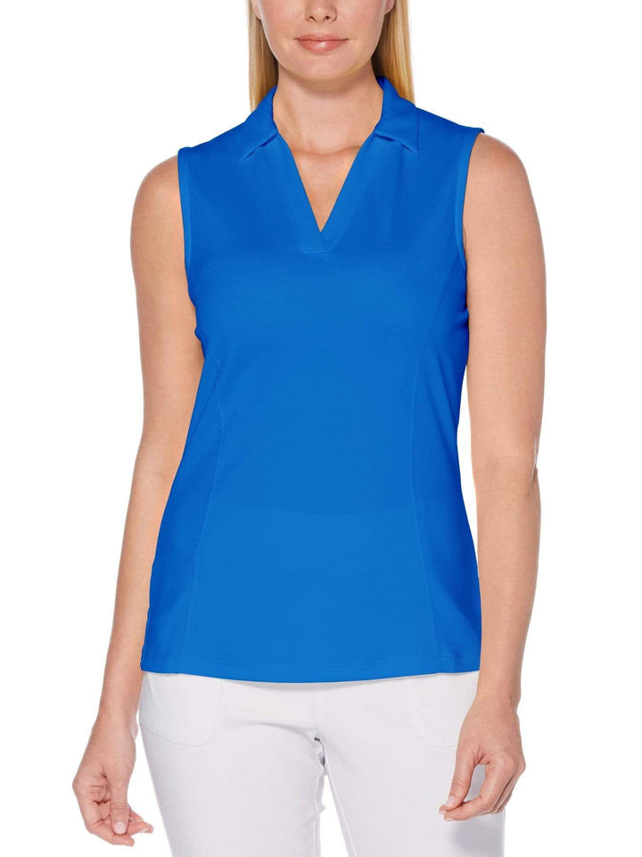 Women's AirFlux™ Solid Sleeveless Golf Polo