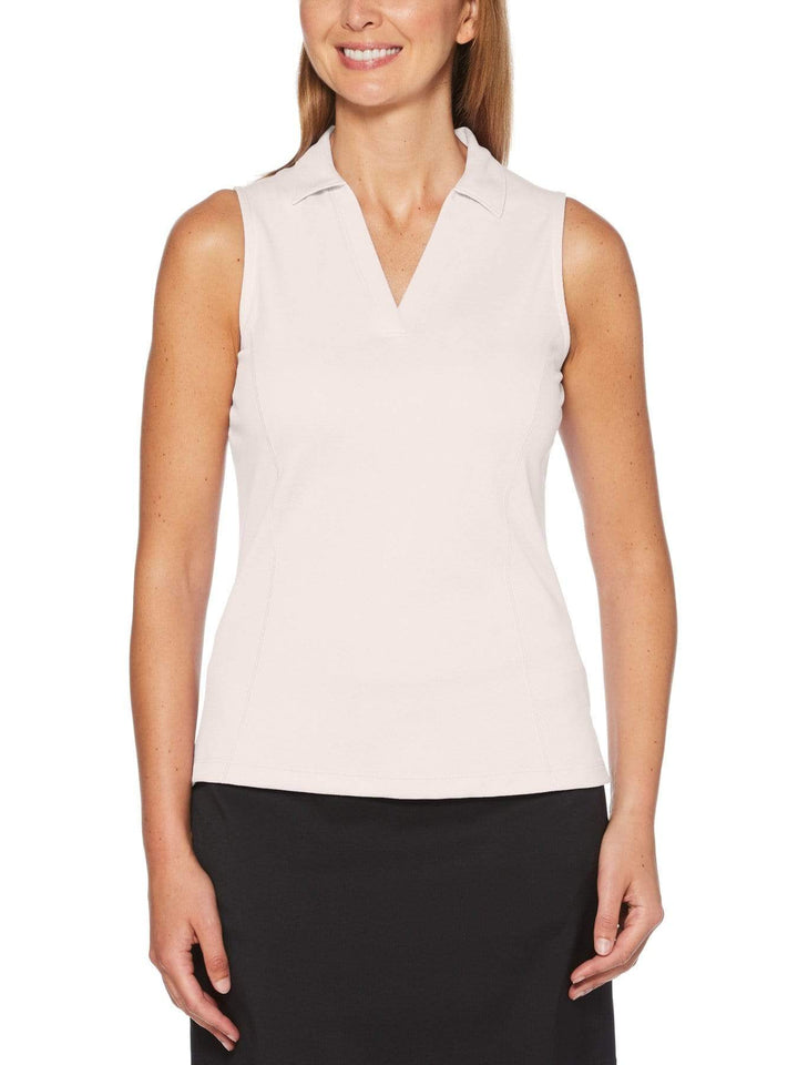 Women's AirFlux™ Solid Sleeveless Golf Polo
