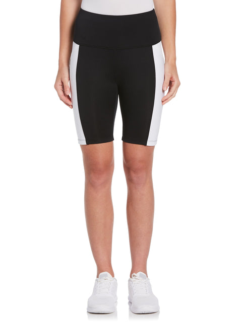 Women's Color Block Biker Short