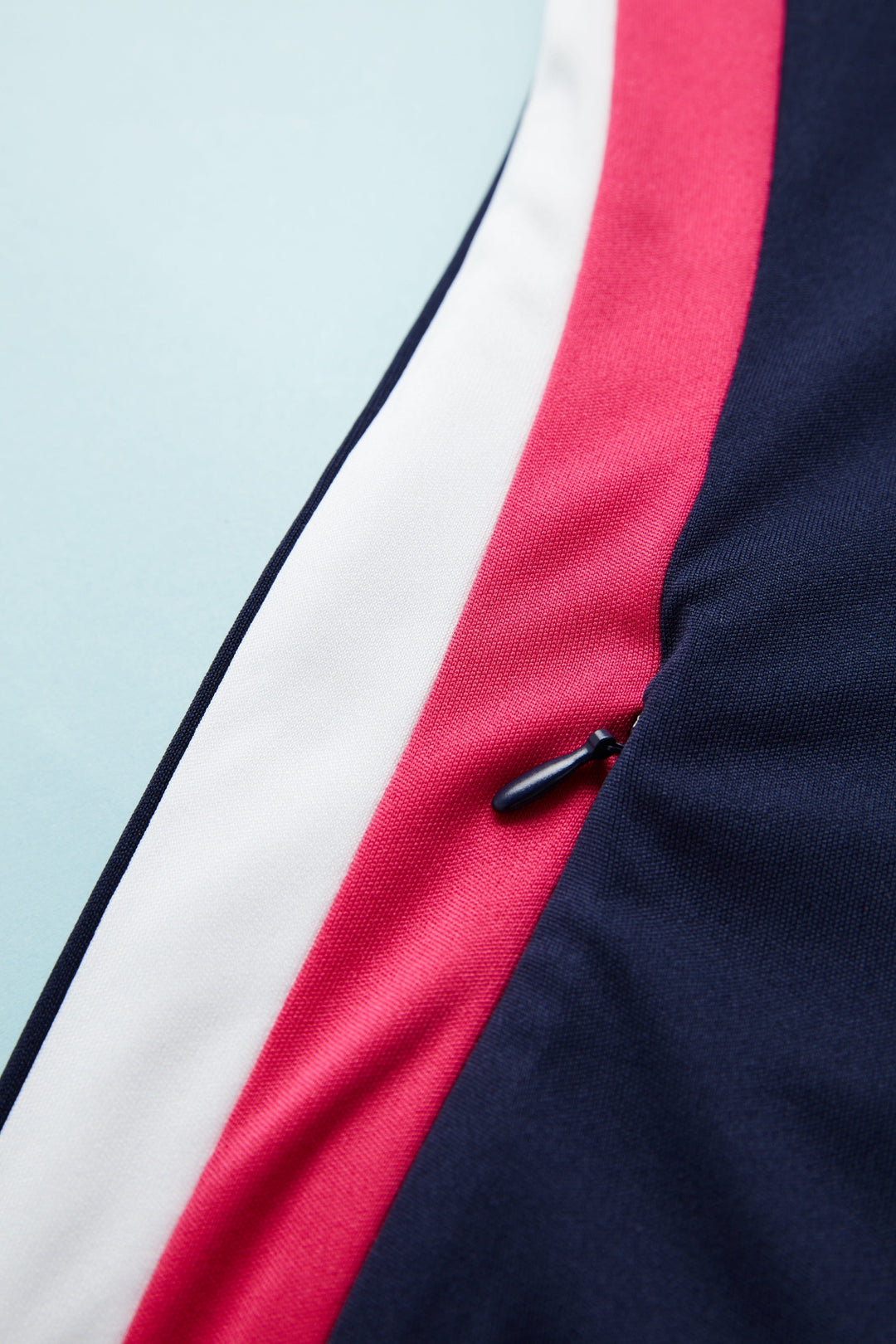 Women's Color Block Golf Dress with Side Pleats