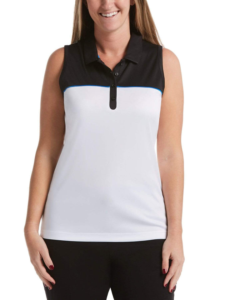 Women's Color Block Polo