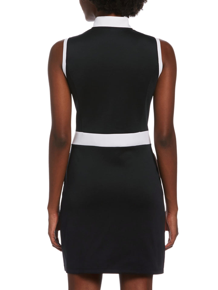 Women's Color Block Wrap Skirt Golf Dress