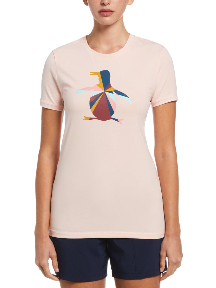 Women's Colorful Pete Peformance Tennis Tee