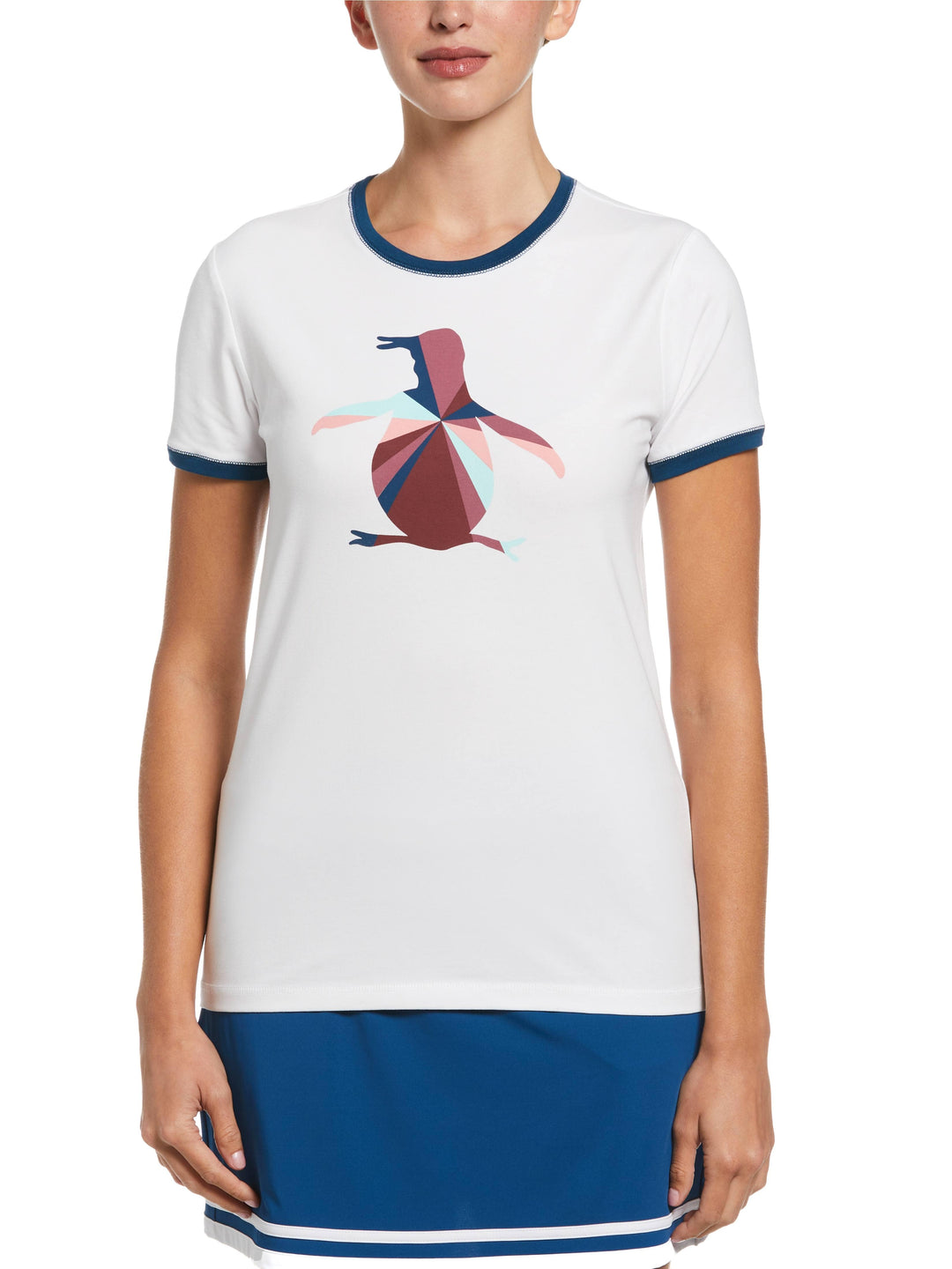 Women's Colorful Pete Peformance Tennis Tee