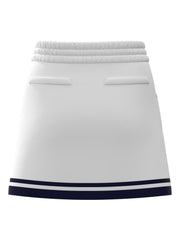 Womens Essential Color Block Golf Skort (Bright White) 