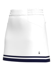 Womens Essential Color Block Golf Skort (Bright White) 