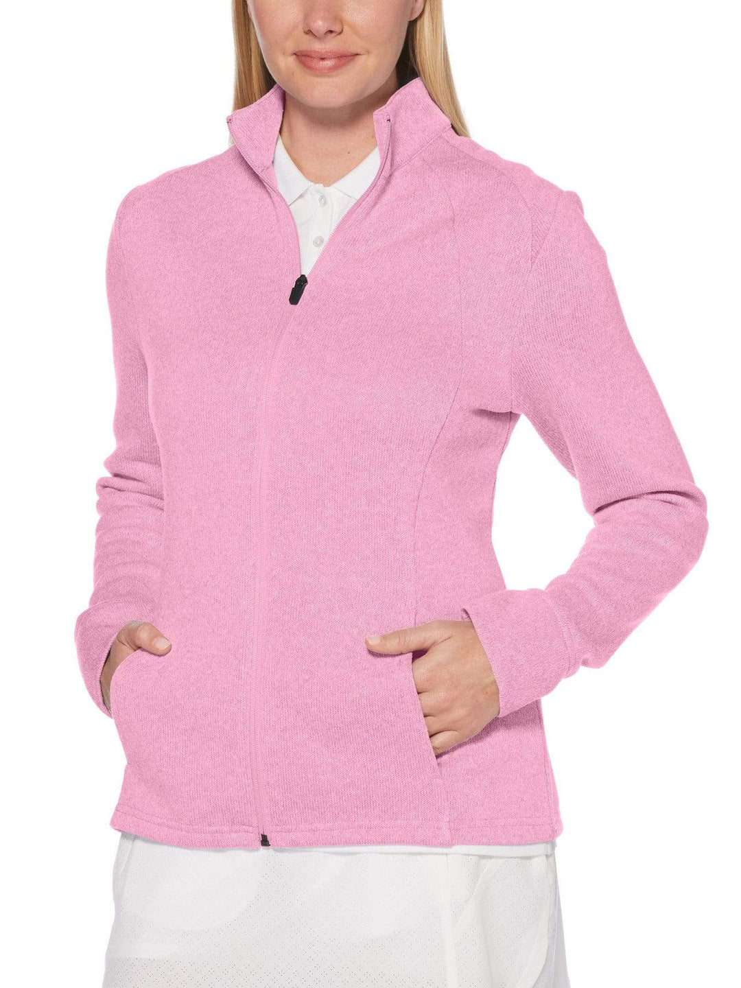 Women's Fleece Full-Zip Golf Jacket