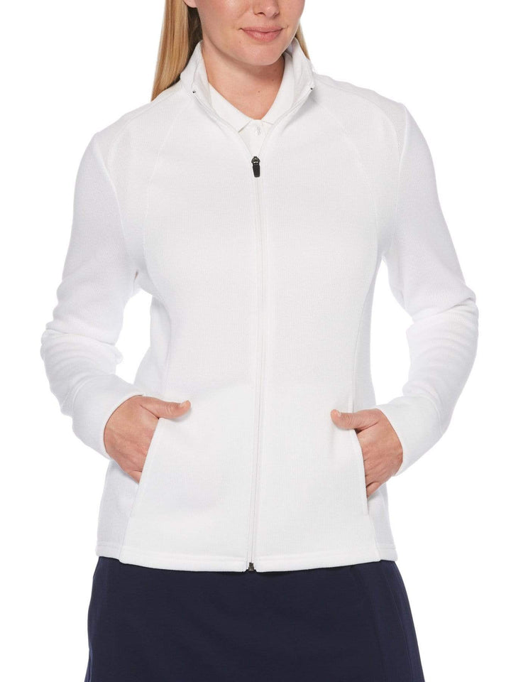 Women's Fleece Full-Zip Golf Jacket