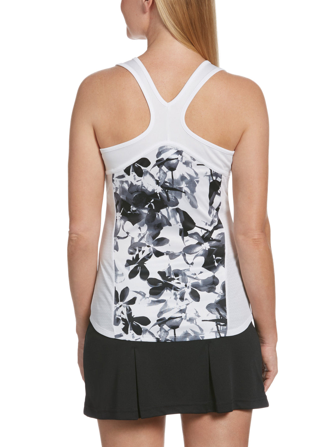 Women's Floral Print Racerback Tennis Tank Top