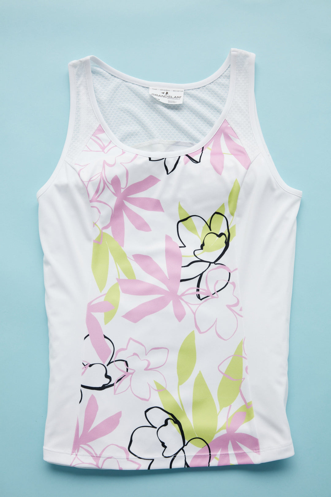 Women's Floral Print Tennis Tank