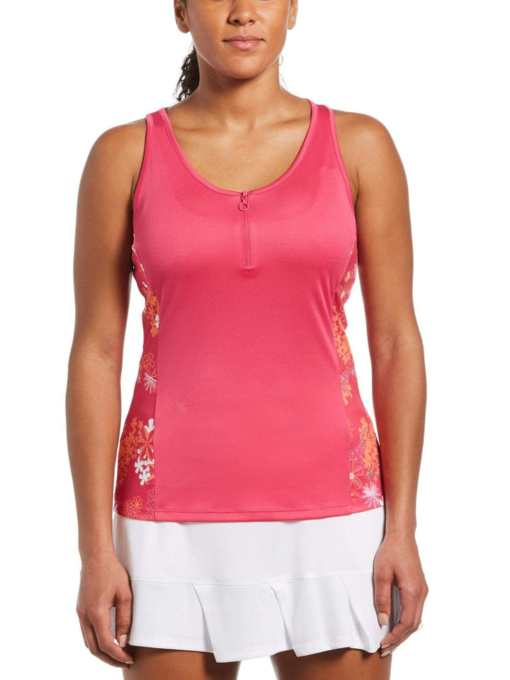 Women's Flower Power Print Tank Top