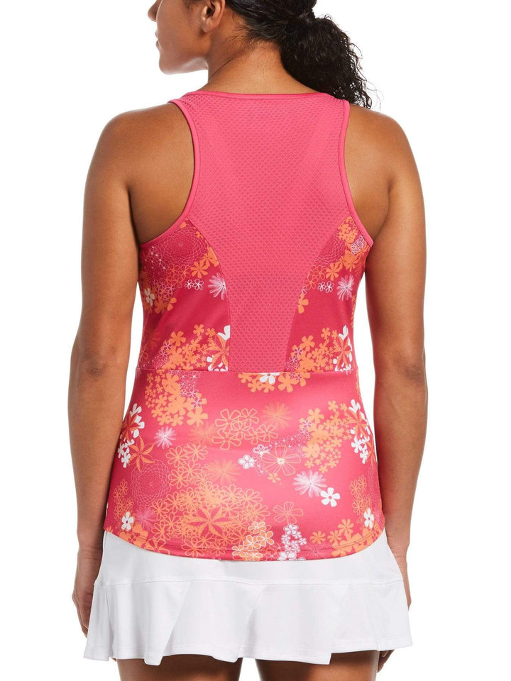 Women's Flower Power Print Tank Top