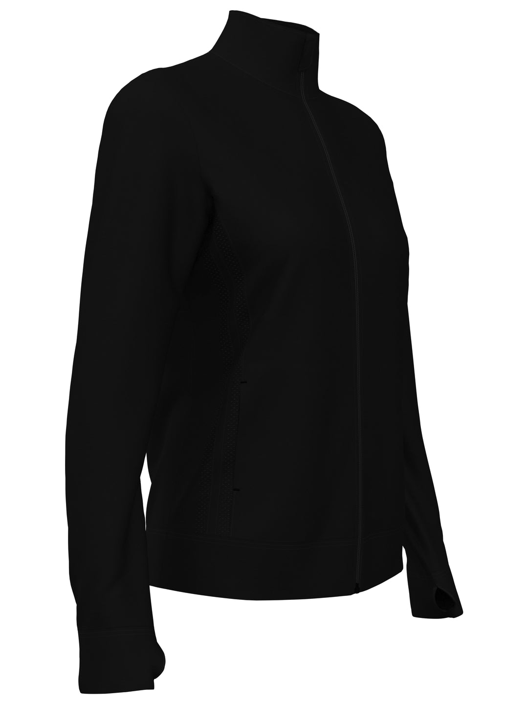 Full Zip Golf Sweater (Caviar) 