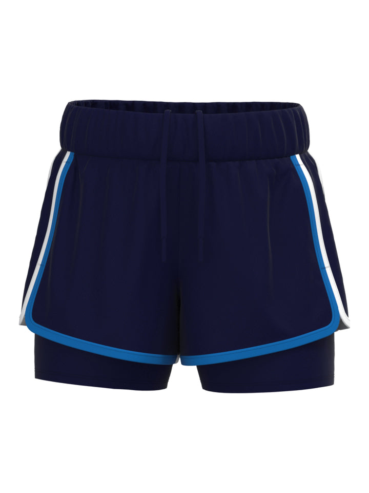 Functional Drawstring Short (Black Iris) 