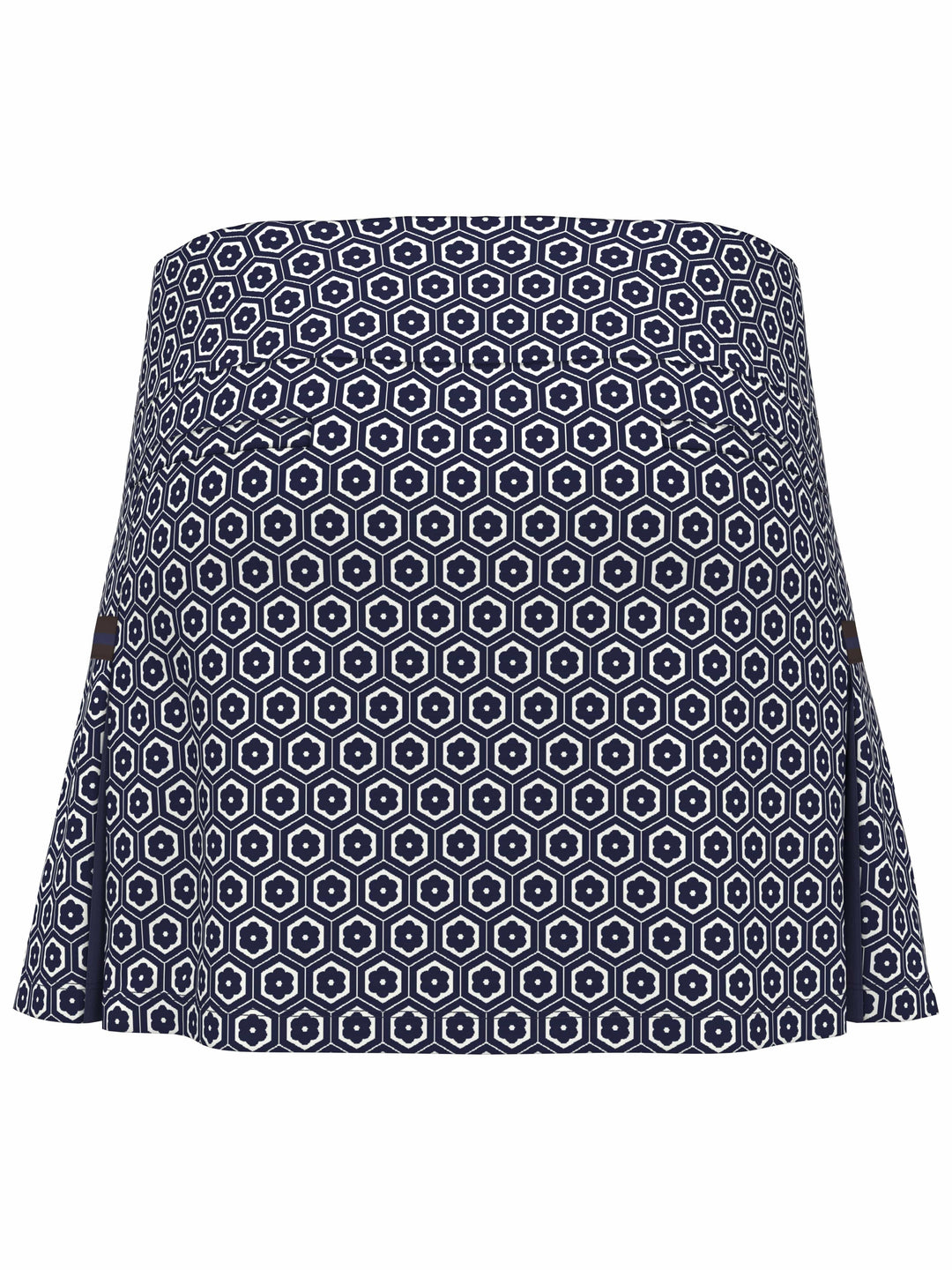 Womens Geo Printed Golf Skort (Astral Night) 