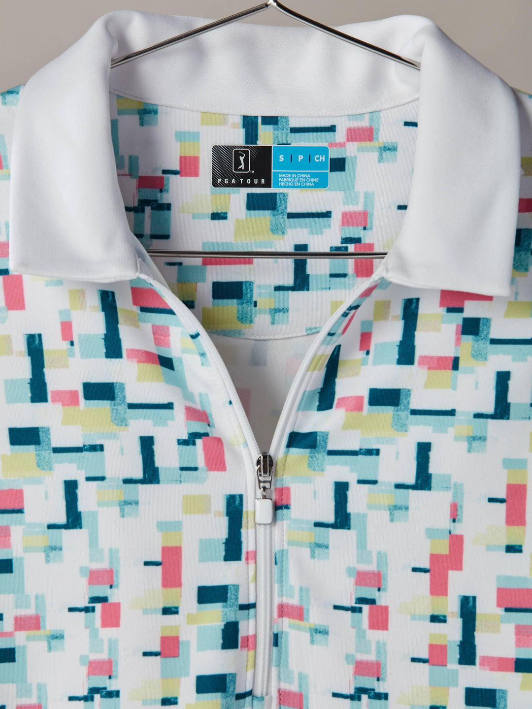 Women's Geometric Print Golf Polo Dress