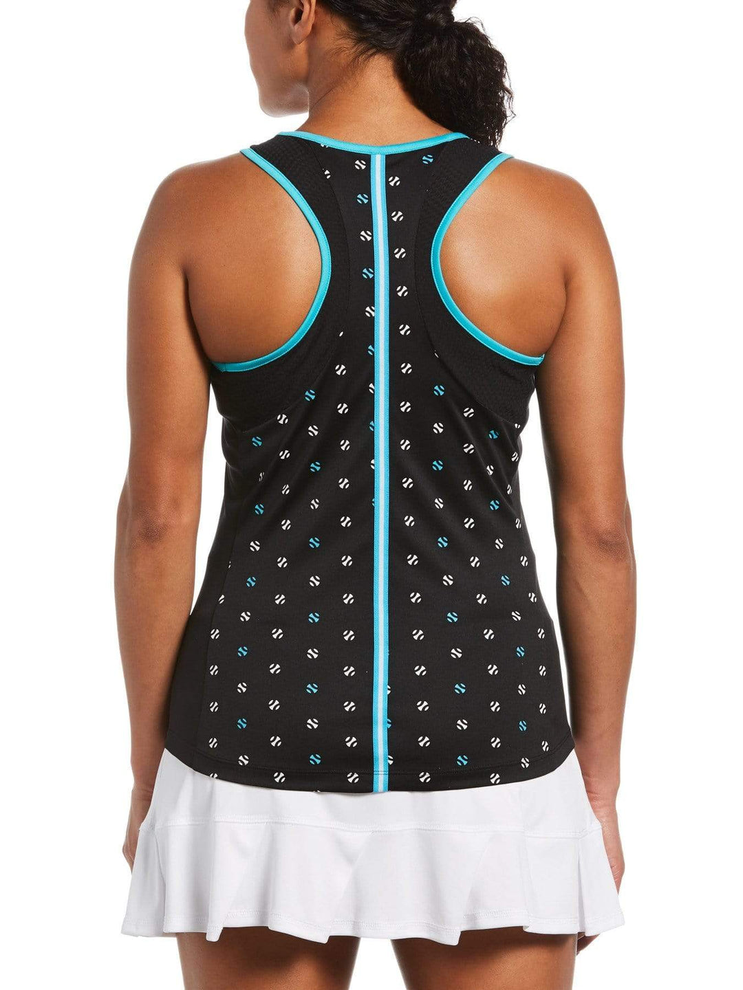 Women's Geometric Tennis Ball Print Tank Top