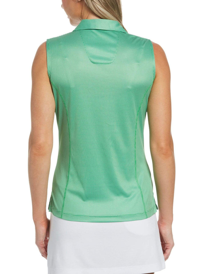 Women's Gingham Golf Polo