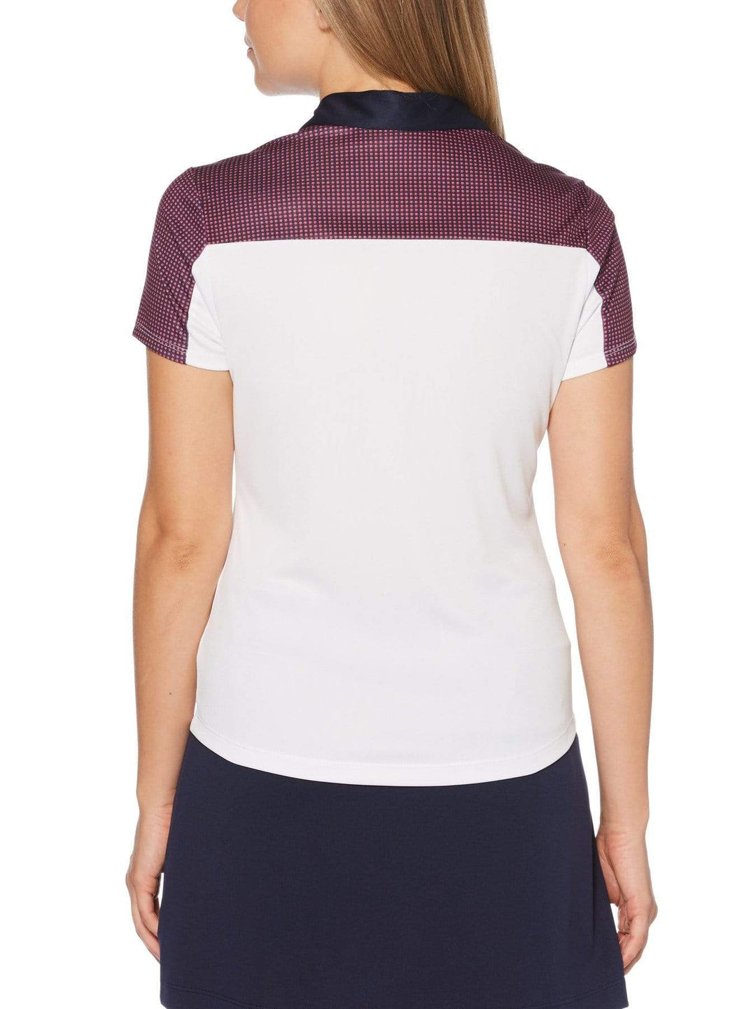 Women's Mini Grid Print Shirt