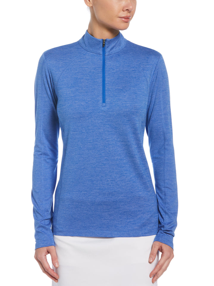 Women's Performance Stretch Brushed Heather Pullover