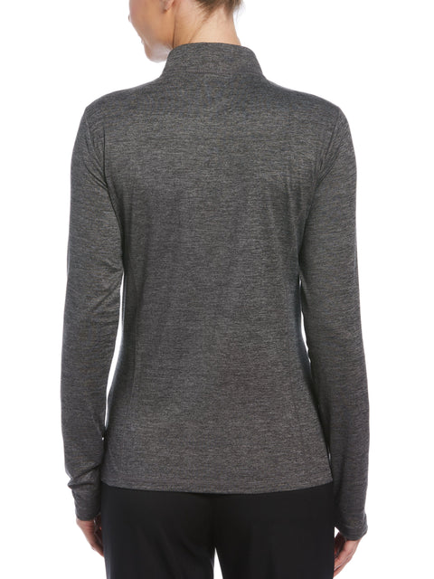 Women's Performance Stretch Brushed Heather Pullover