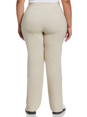 Plus Size Pull-On Golf Pant (Silver Lining) 