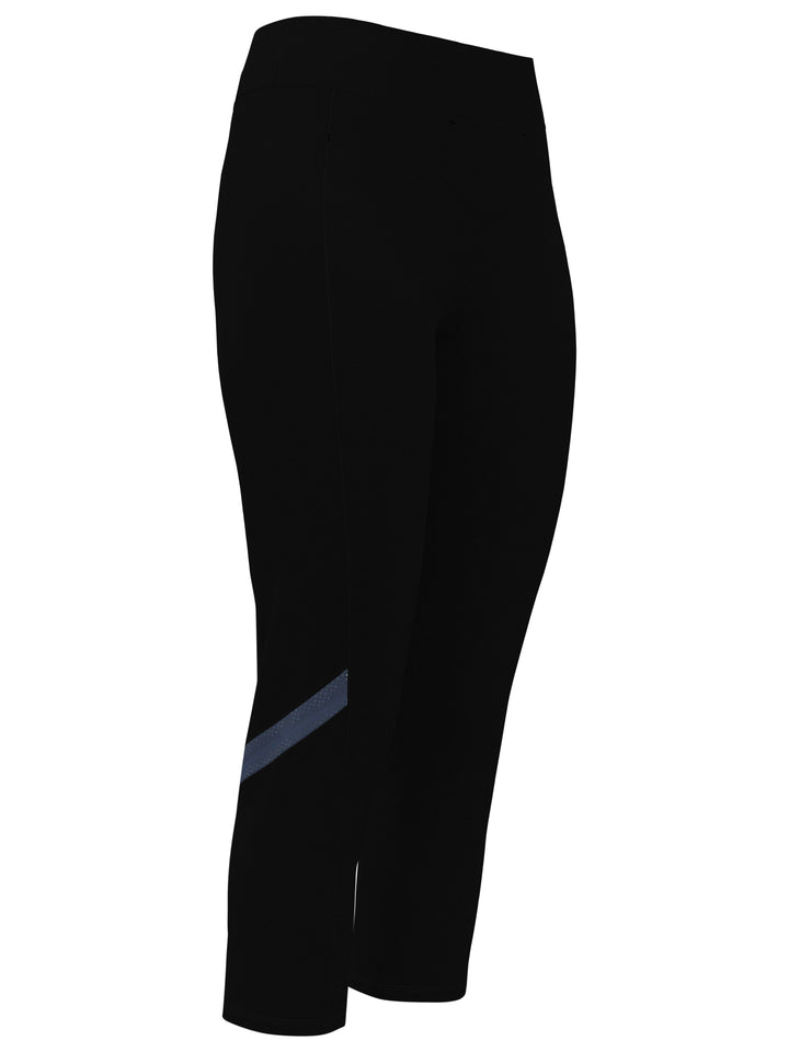 Pull-On Color Block Golf Capri (Caviar) 