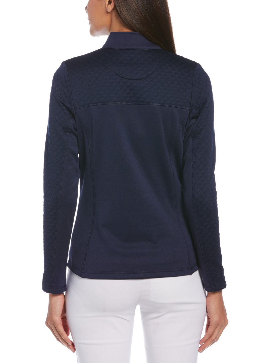 Women's Quilted Performance Fleece Quarter Zip