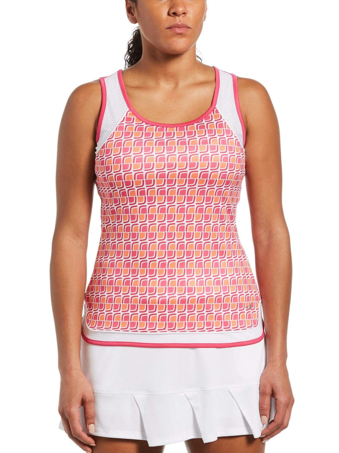 Women's Retro Geo Print Tank Top
