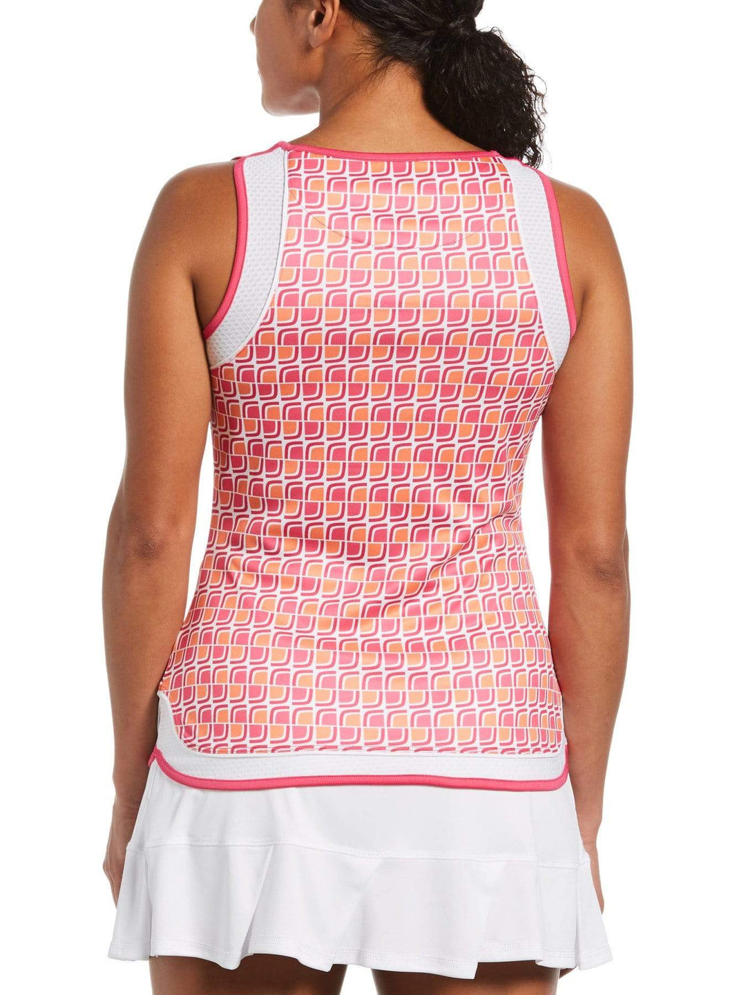 Women's Retro Geo Print Tank Top