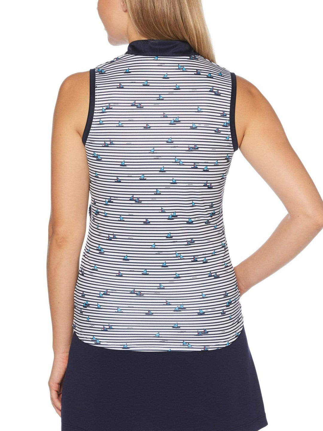 Women's Sail Boat Print Shirt