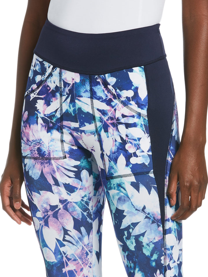 Women's Shadow Floral Print 7/8 Golf Pant