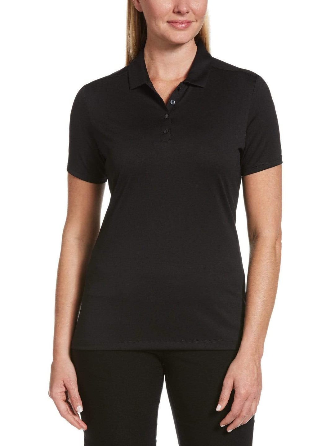 Women's Solid Textured Polo