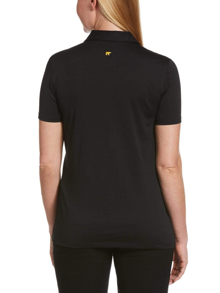 Women's Solid Textured Polo