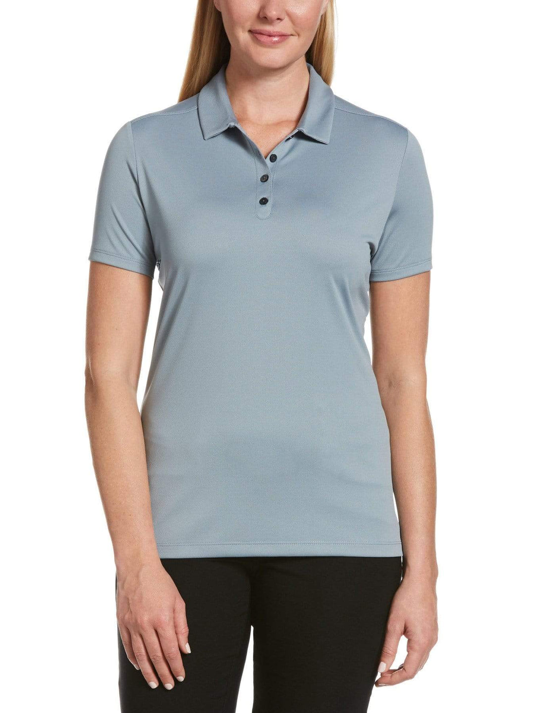 Women's Solid Textured Polo