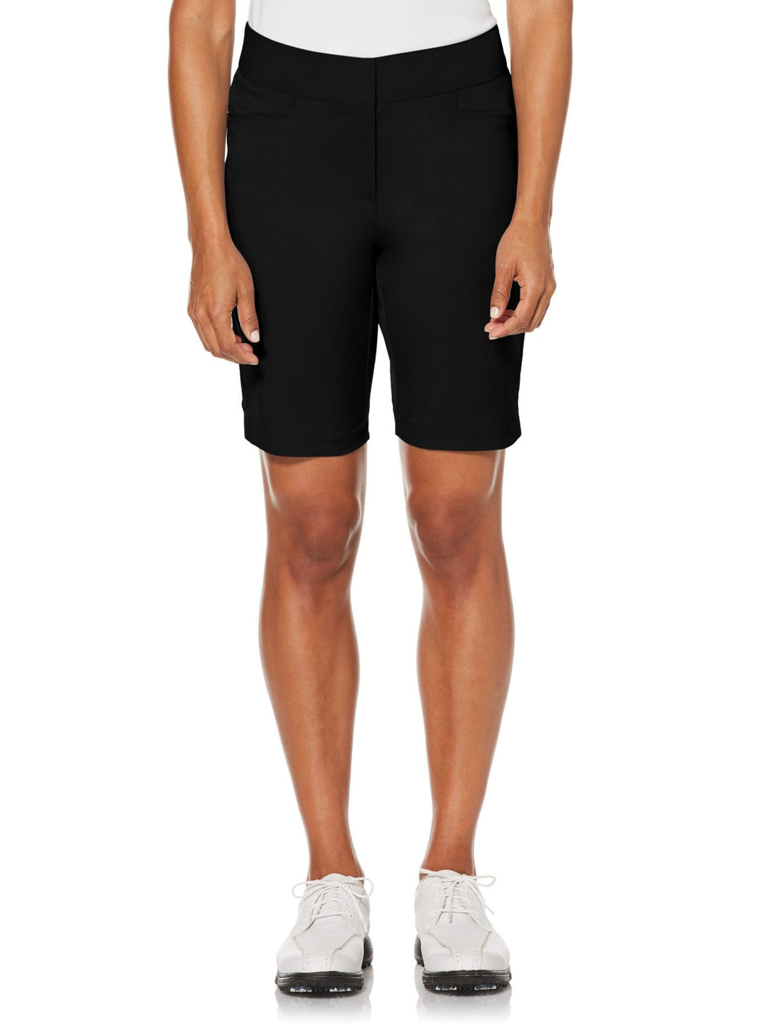 Golf Shorts Stretch Black Shorts PGA TOUR Women's 19