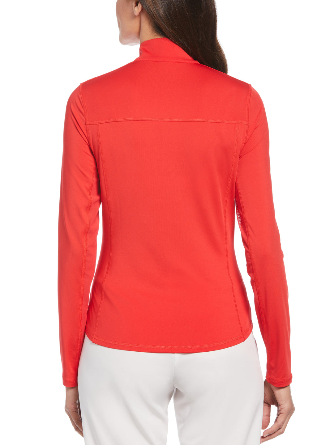 Women's Sun Protection Golf Shirt with Under Sleeve Mesh Panel