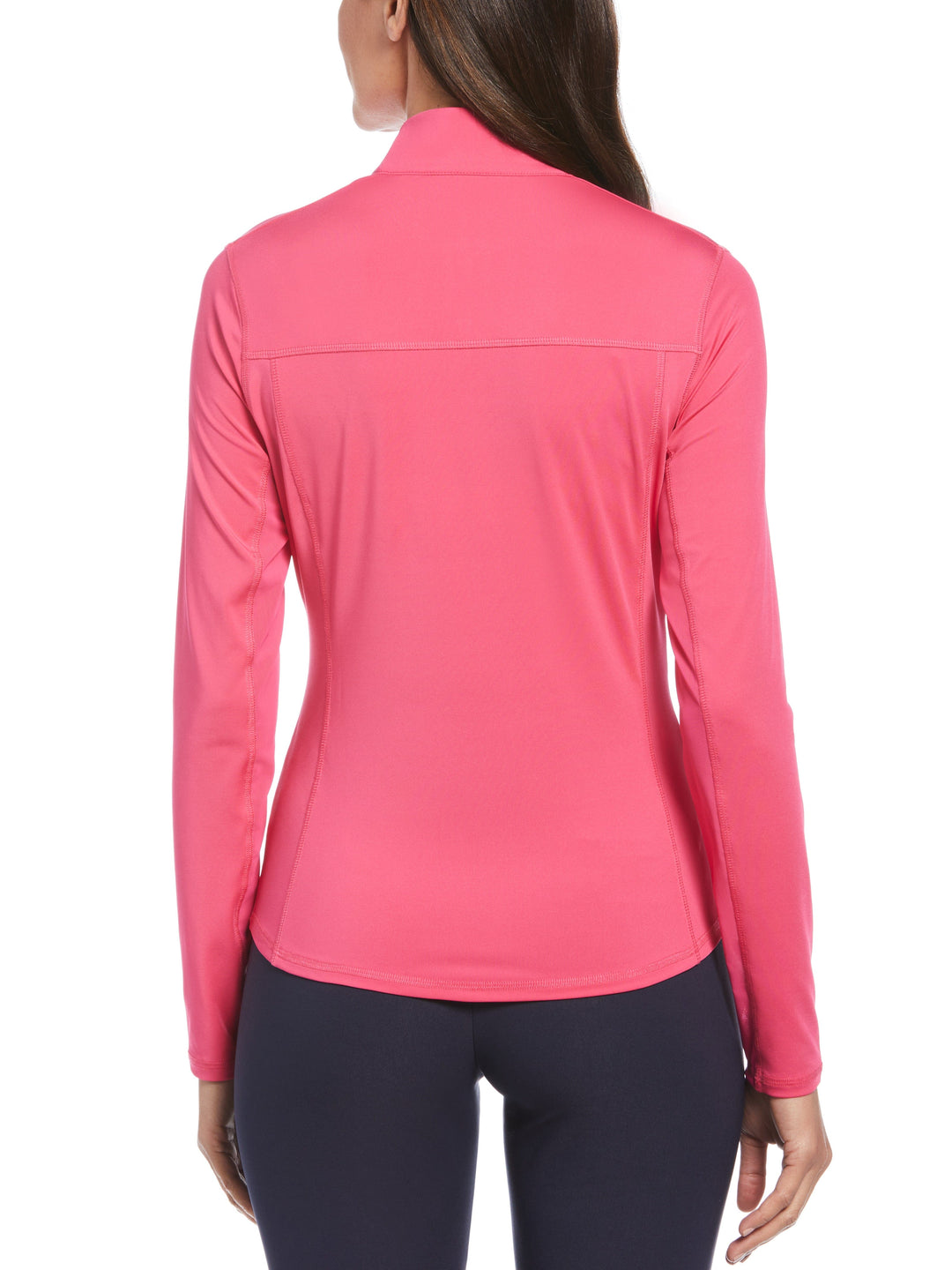 Women's Sun Protection Golf Shirt with Under Sleeve Mesh Panel