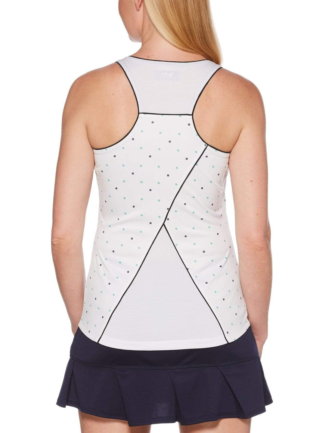 Women's Tennis Ball Print Tennis Tank Top