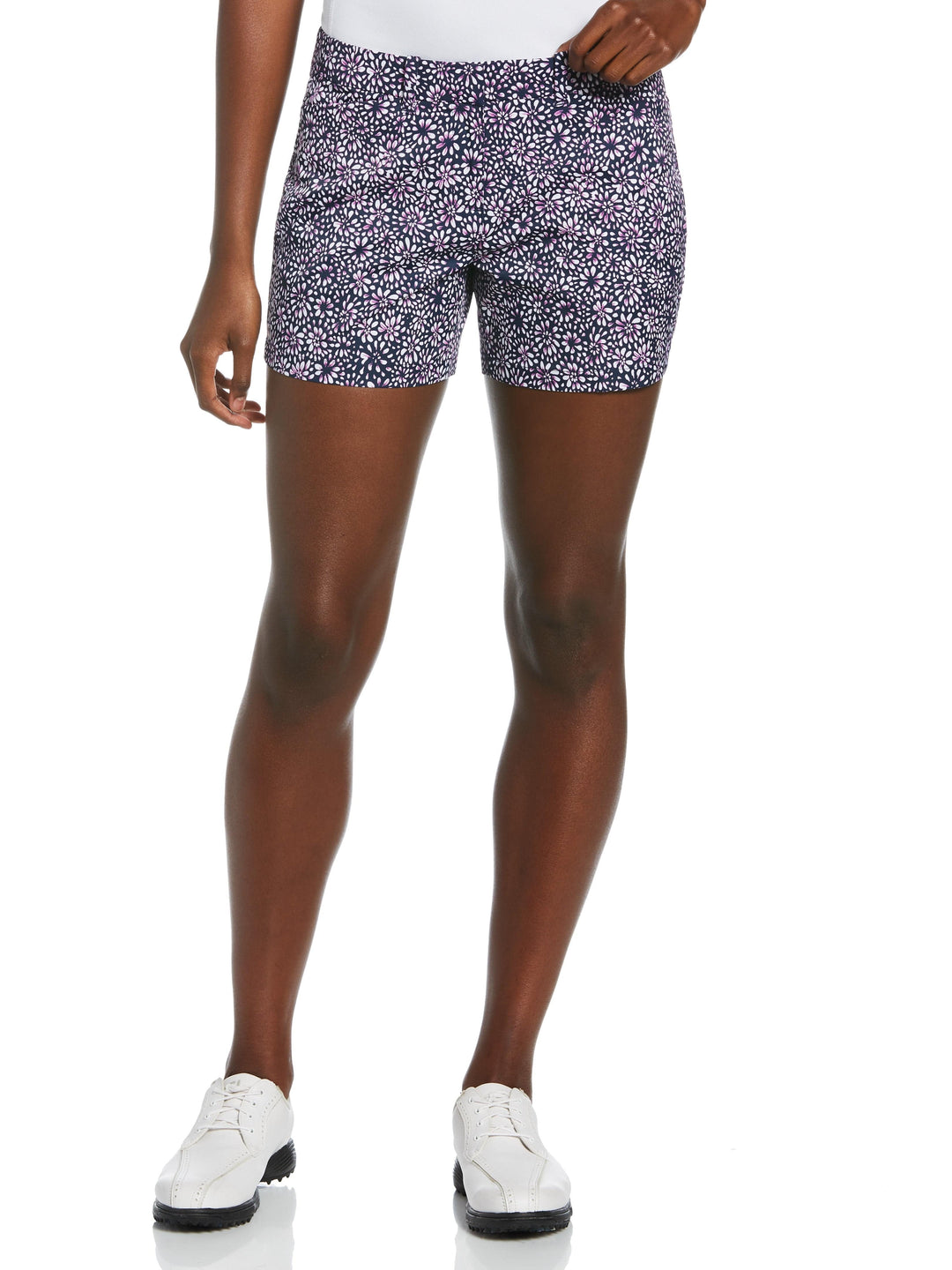 Women's Tie Dye Floral Print Golf Short