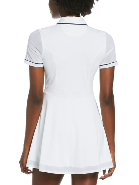 Veronica Dress (Bright White) 